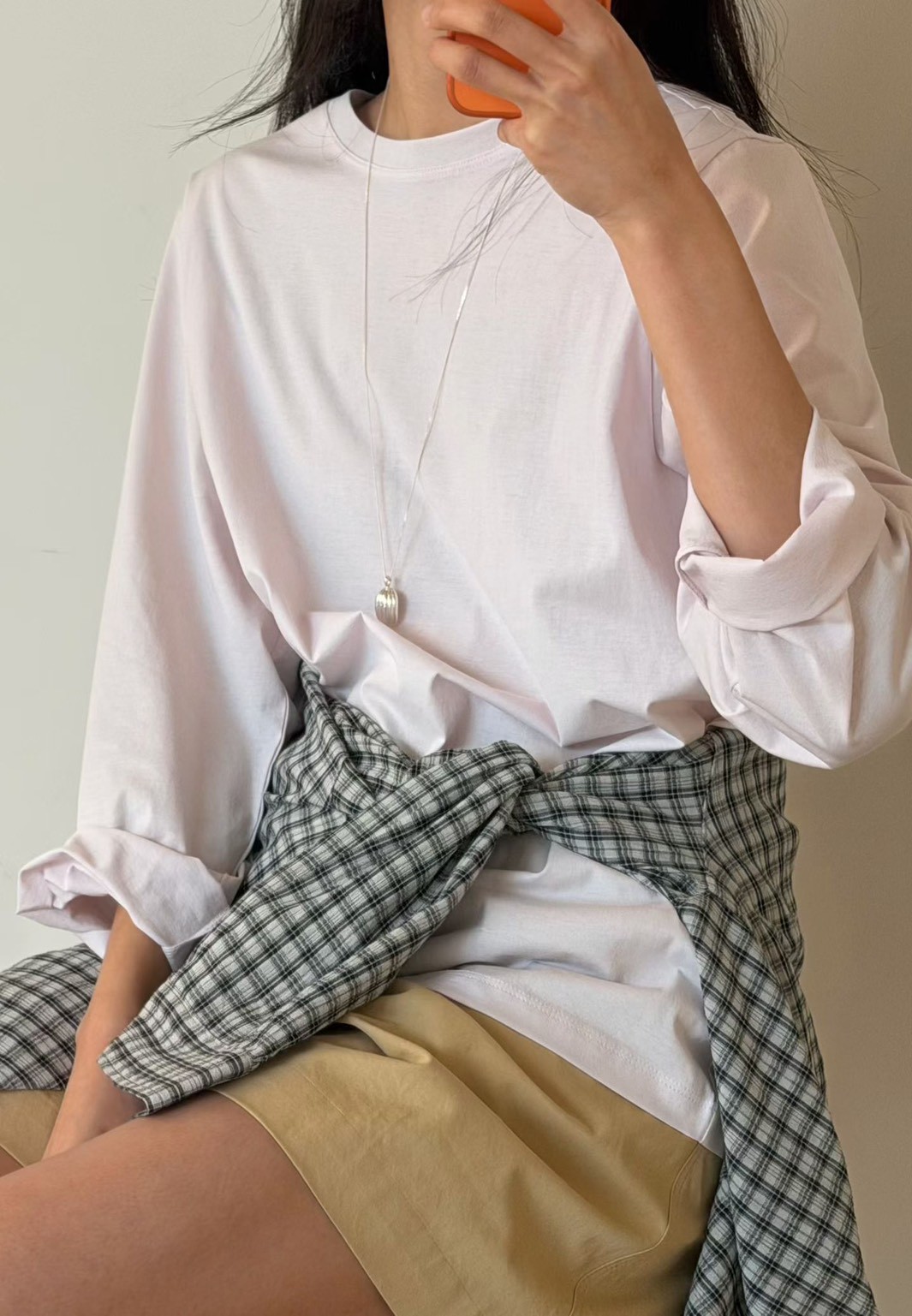 B92.瘦瘦歐膩舒適日常薄長袖