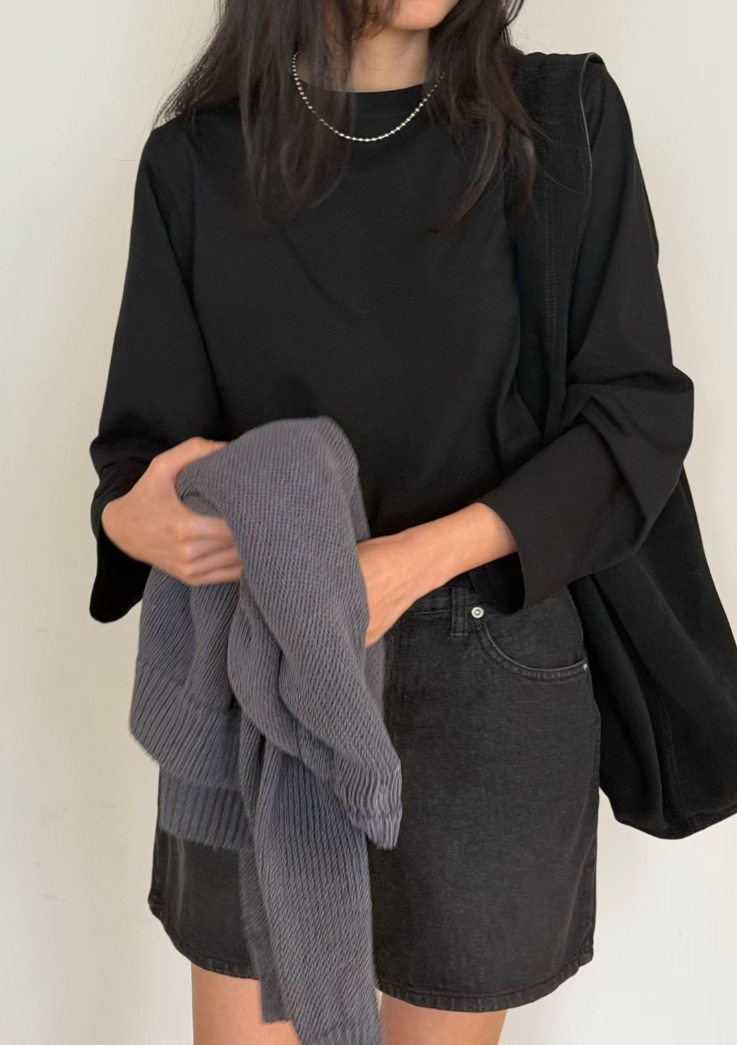 B92.瘦瘦歐膩舒適日常薄長袖