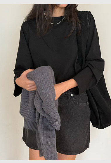 B92.瘦瘦歐膩舒適日常薄長袖