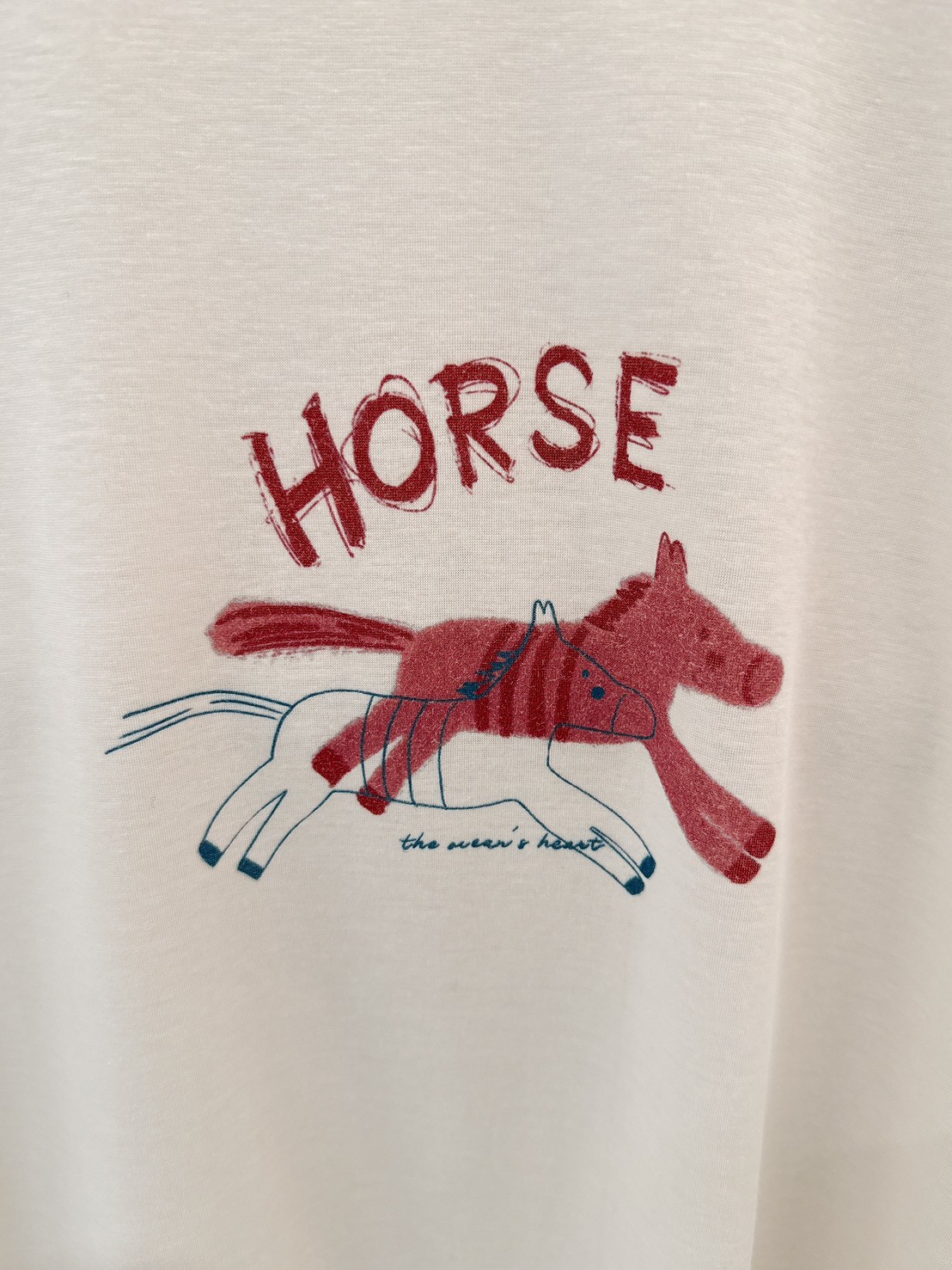 A07.童趣繪畫小馬TEE