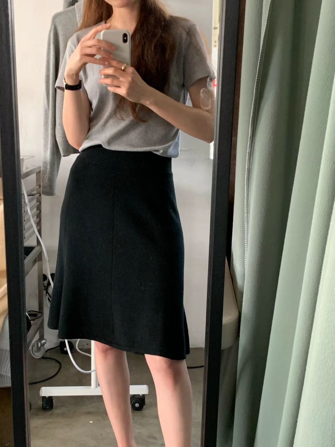 A15.顏值家肩前移顯瘦TEE