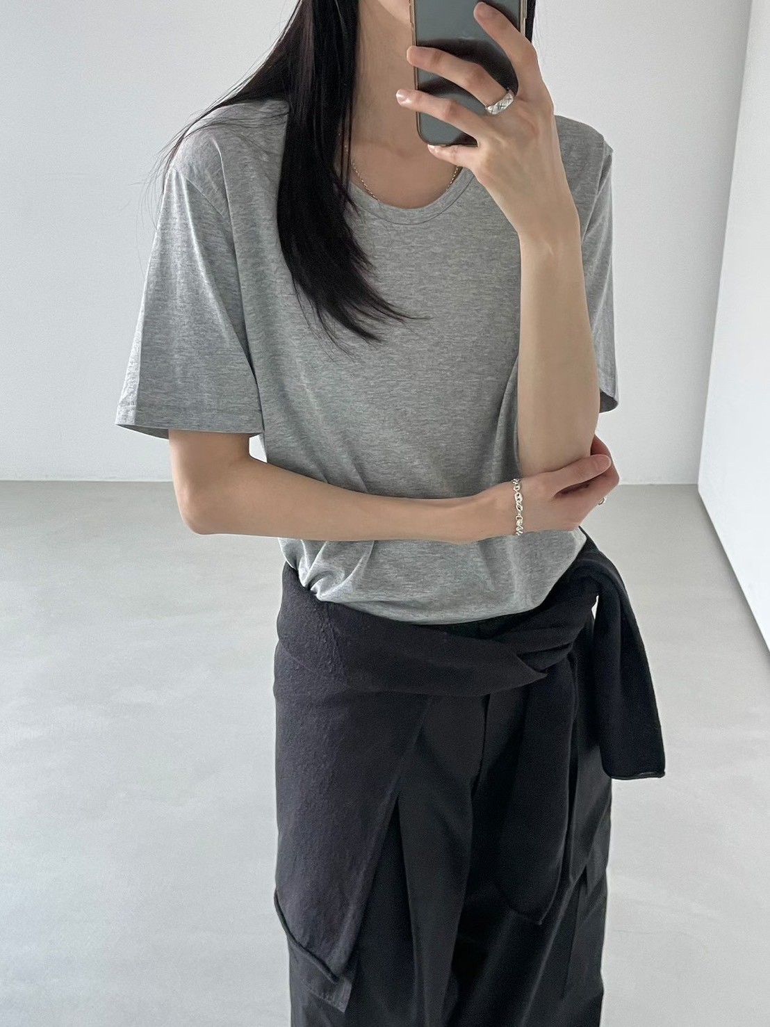 B59.舒適寬鬆莫蘭迪TEE