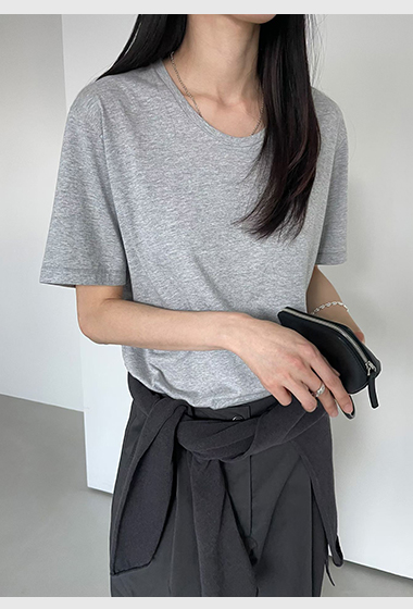 B59.舒適寬鬆莫蘭迪TEE