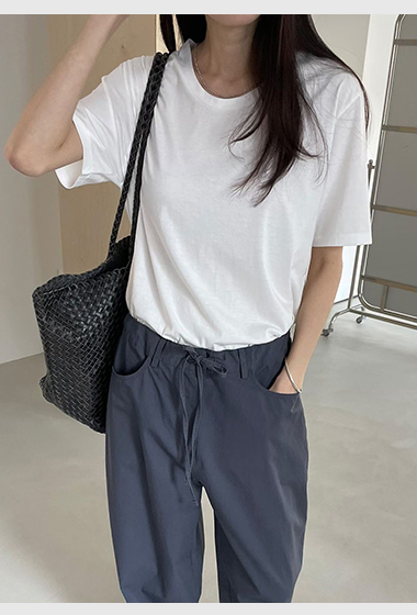 B59.舒適寬鬆莫蘭迪TEE