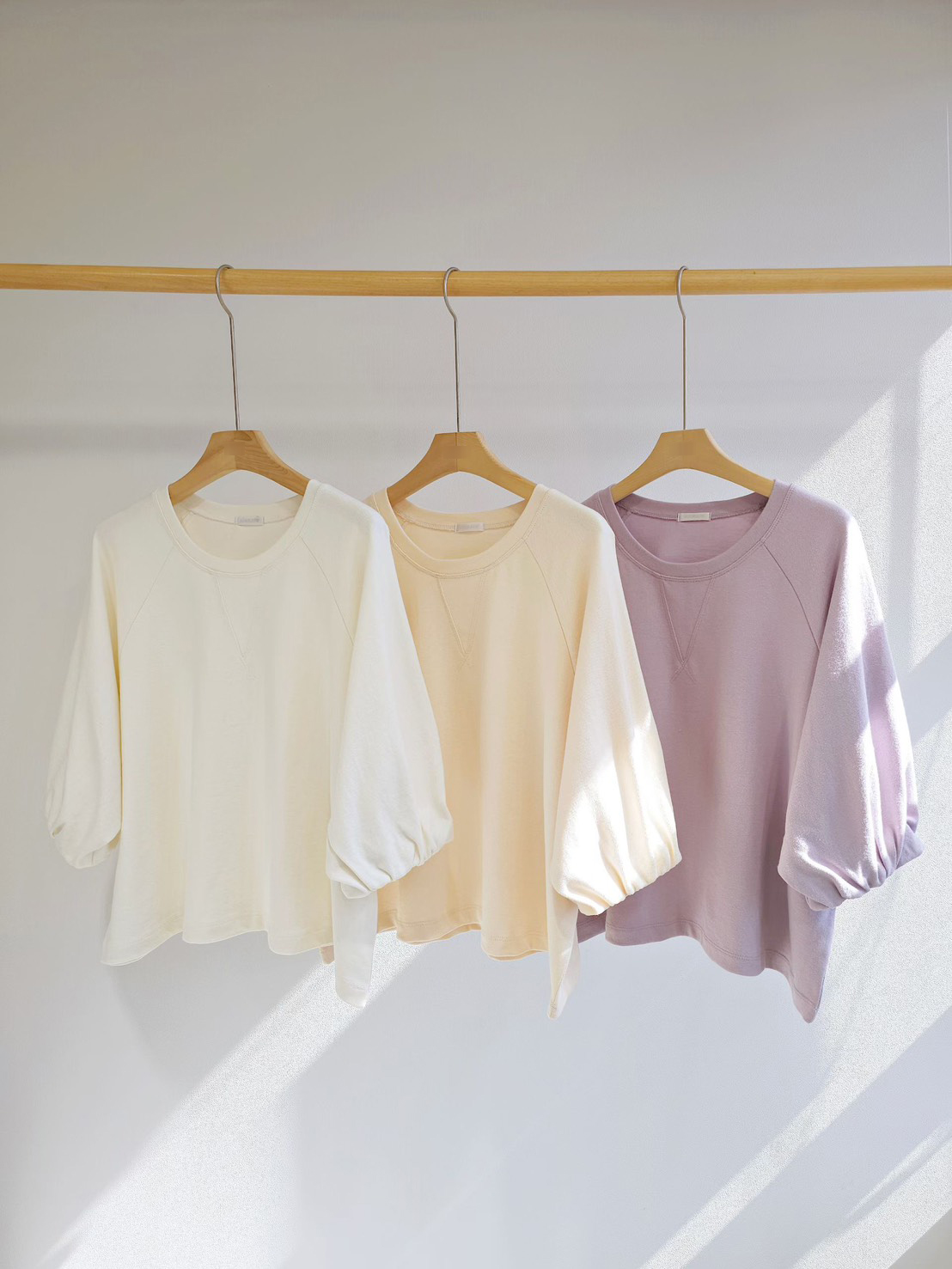 A14.可愛泡芙休閒上衣