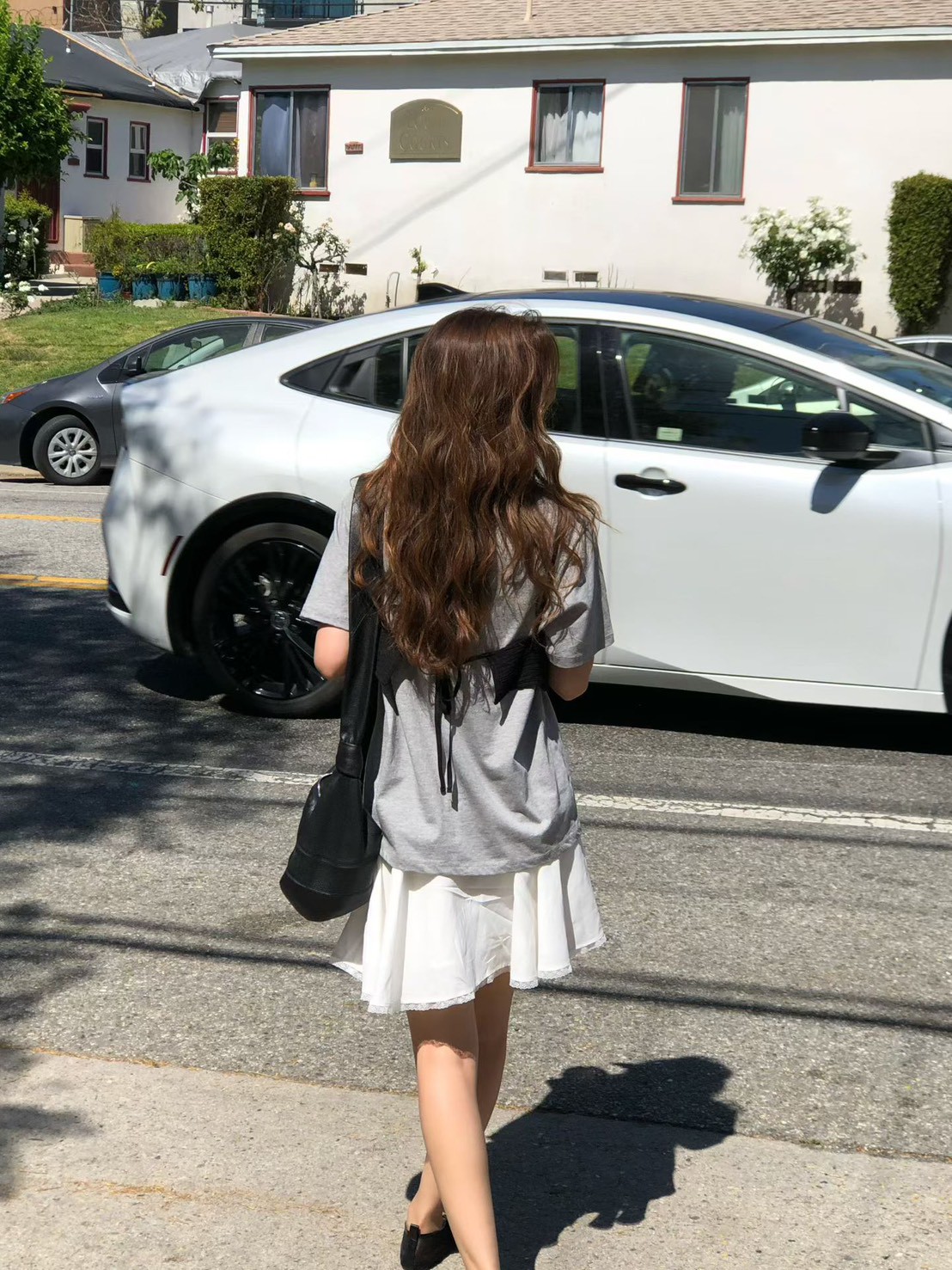 B20.大V家時尚草寫TEE