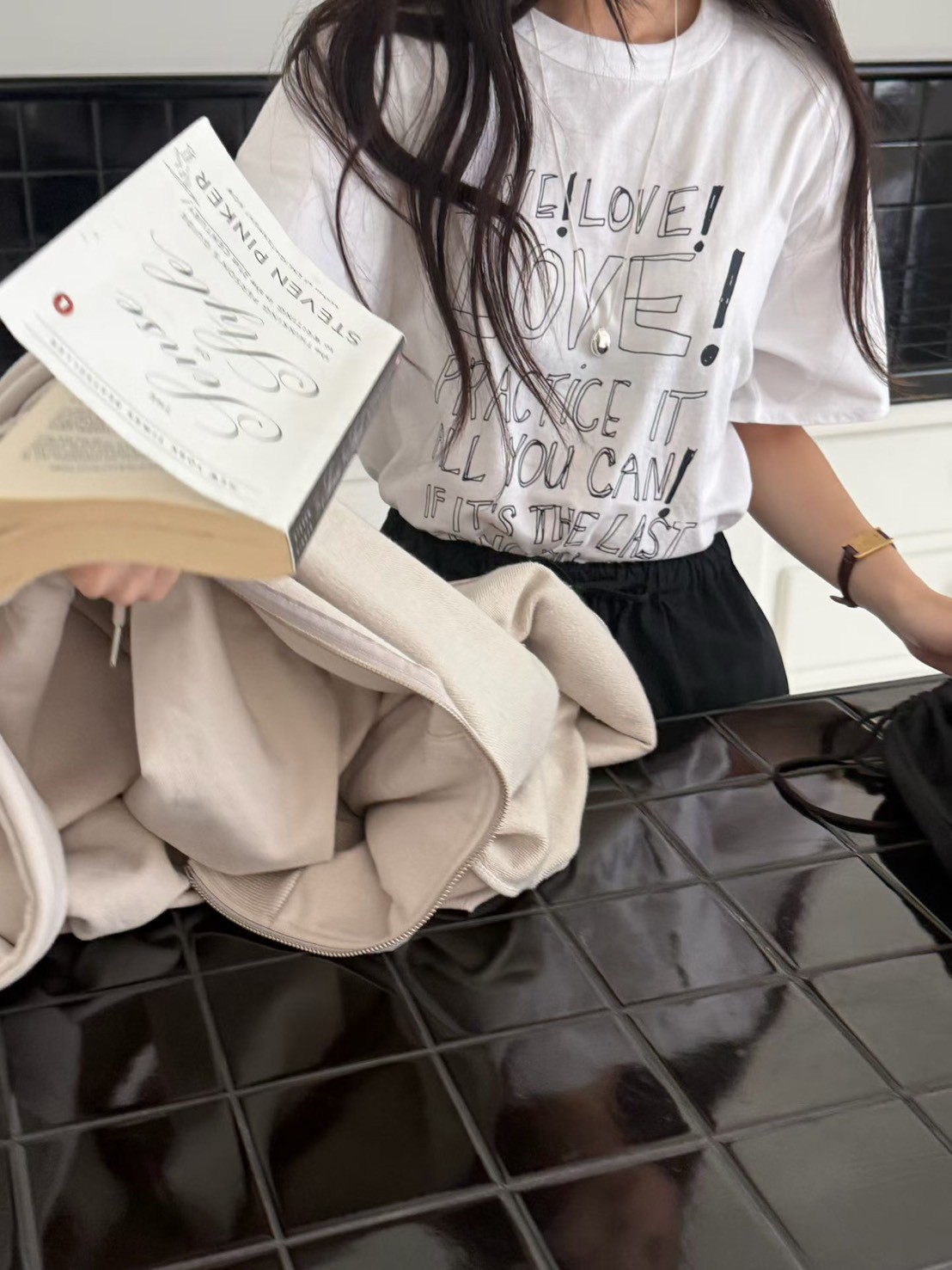 B12.LOVE!塗鴉字TEE