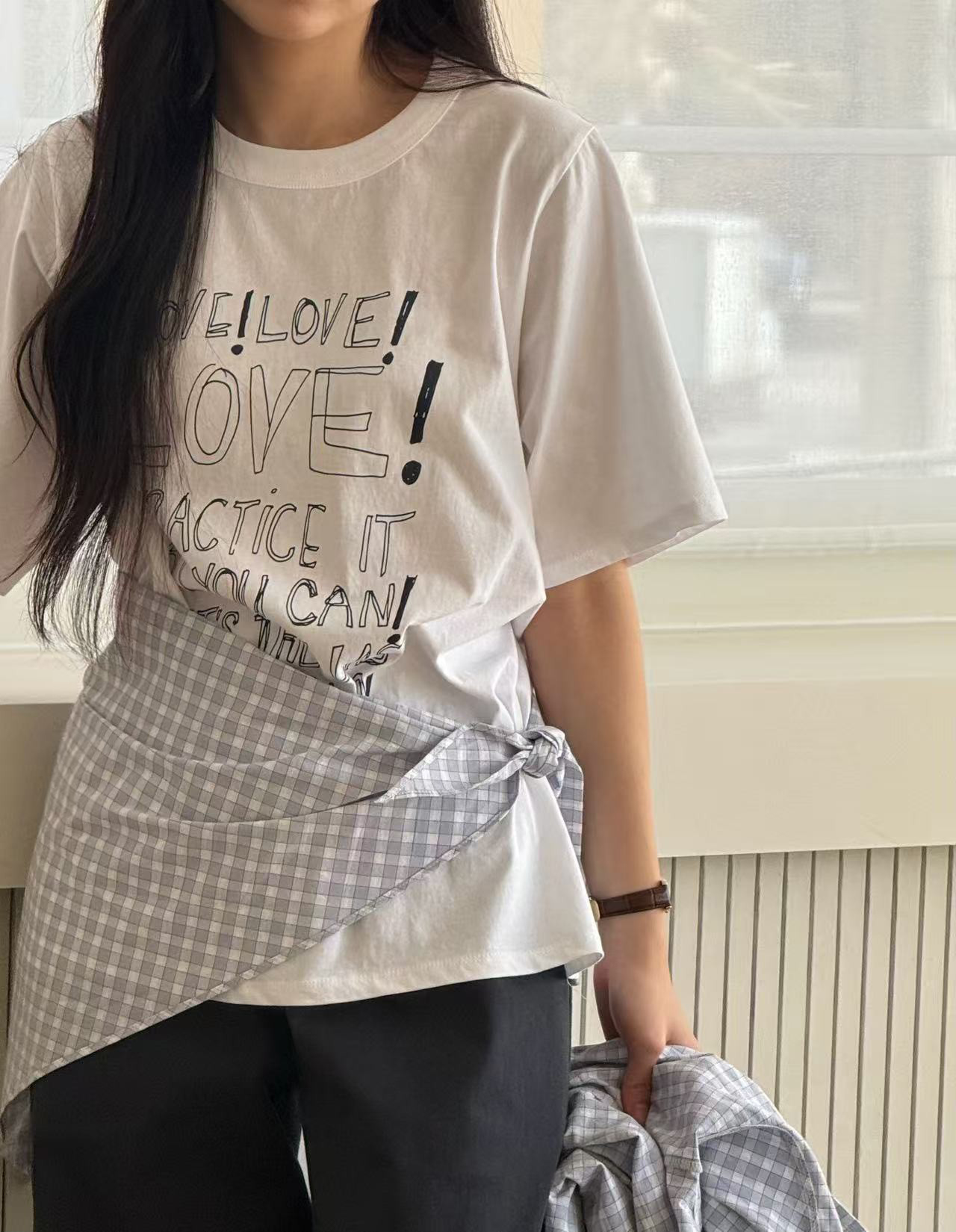 B12.LOVE!塗鴉字TEE