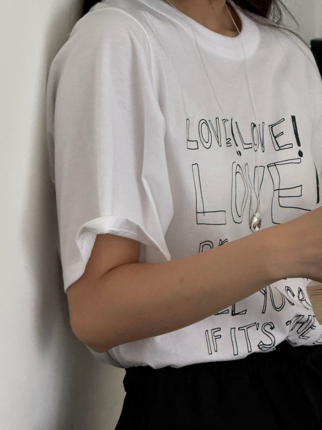 B12.LOVE!塗鴉字TEE