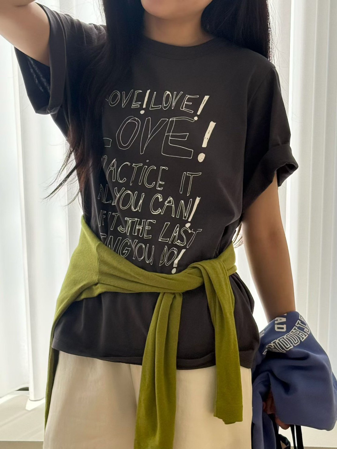 B12.LOVE!塗鴉字TEE