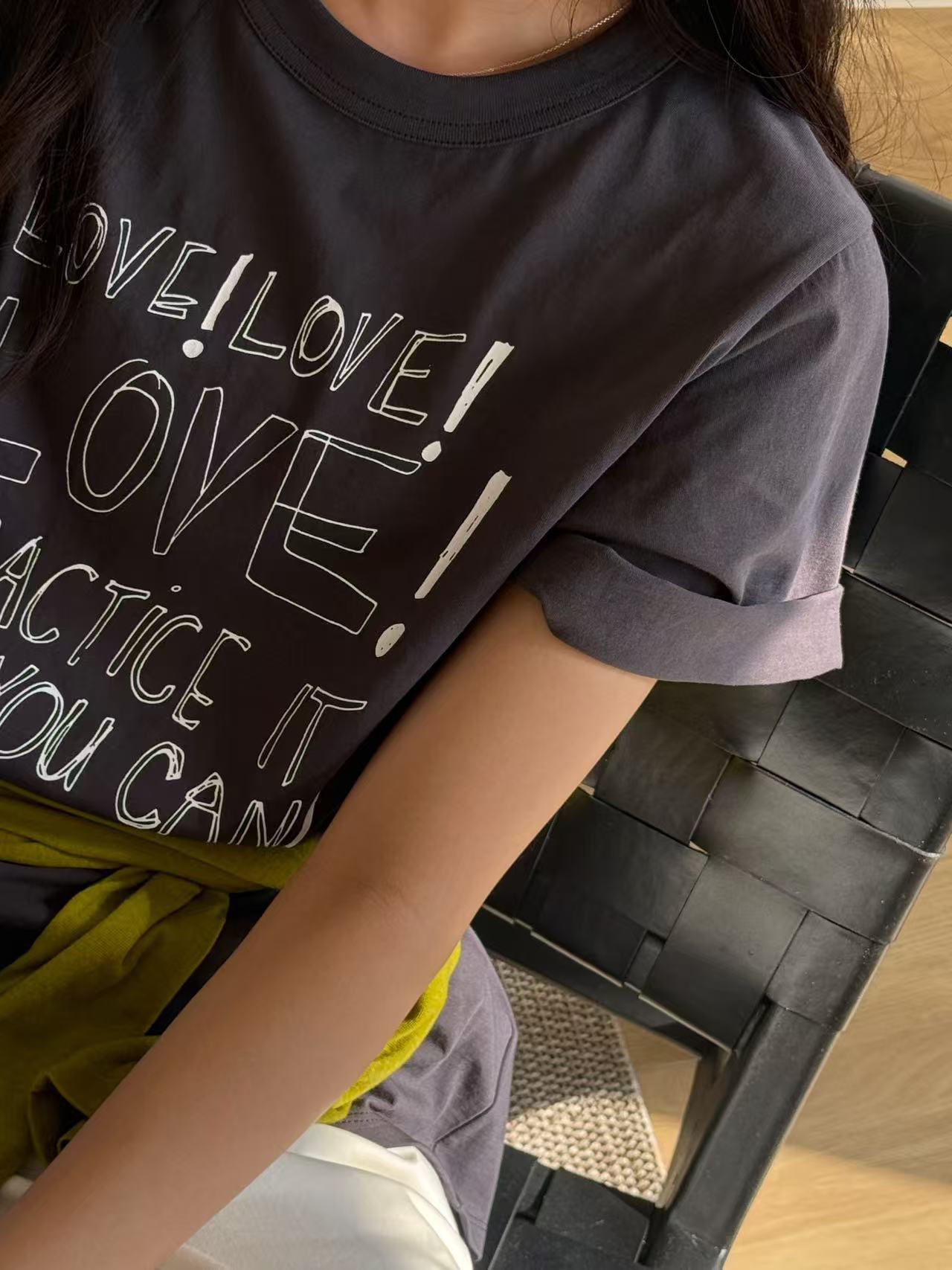 B12.LOVE!塗鴉字TEE