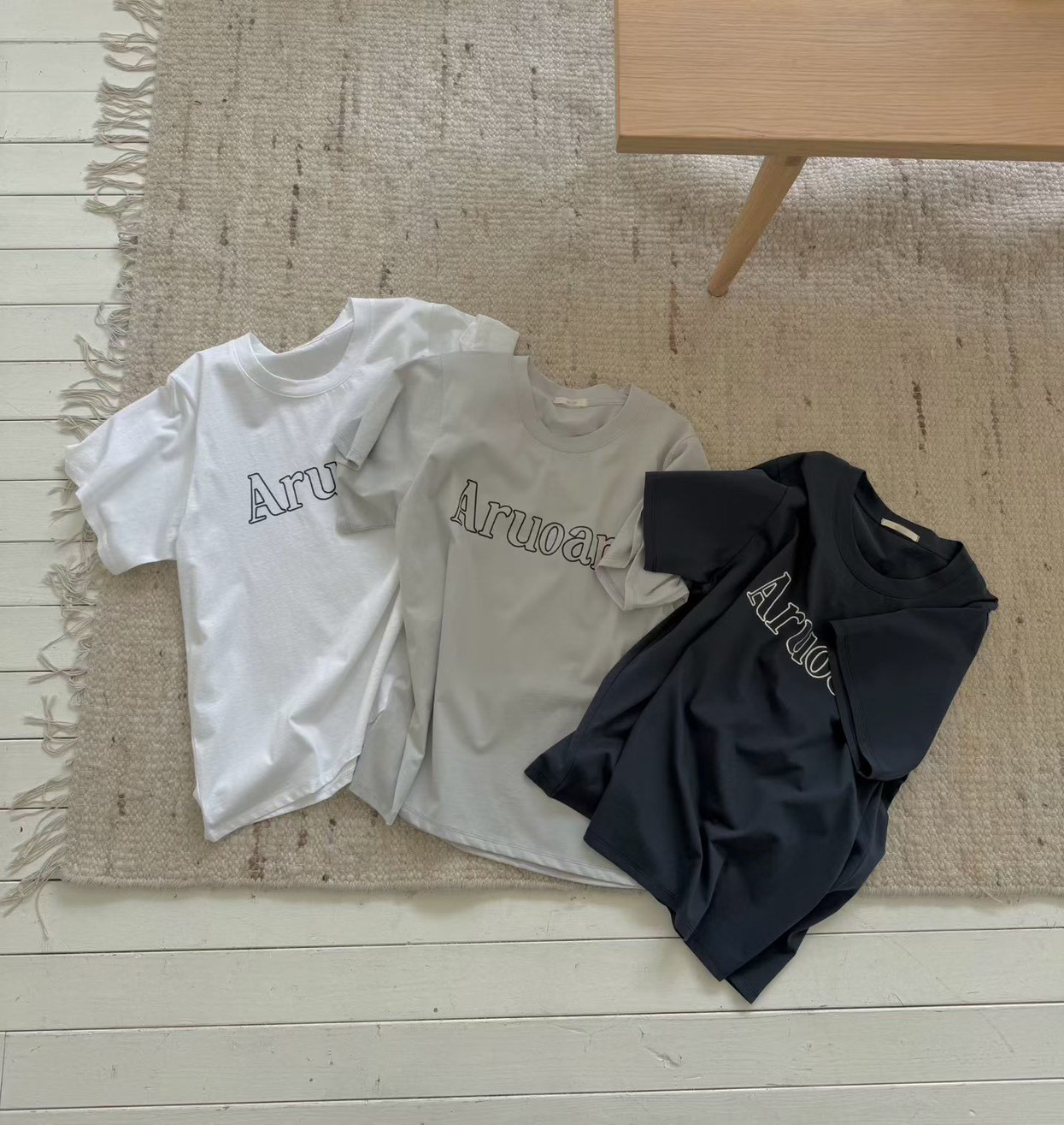 B08.Aruoar印字棉TEE