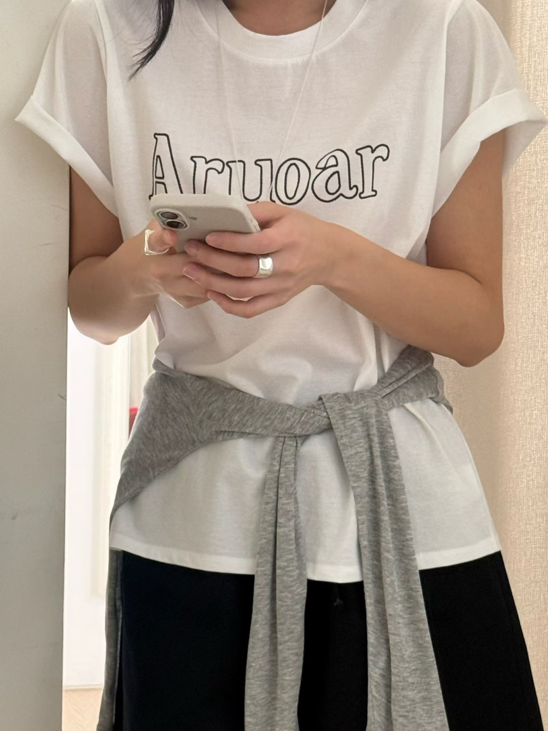 B08.Aruoar印字棉TEE