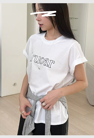 B08.Aruoar印字棉TEE