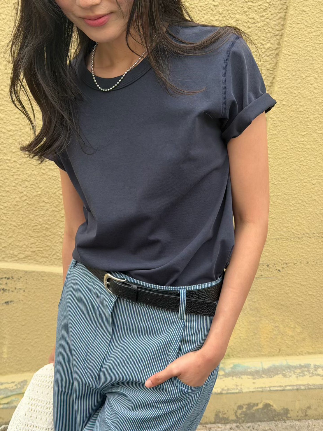 B54.瘦瘦歐膩日常粉彩TEE