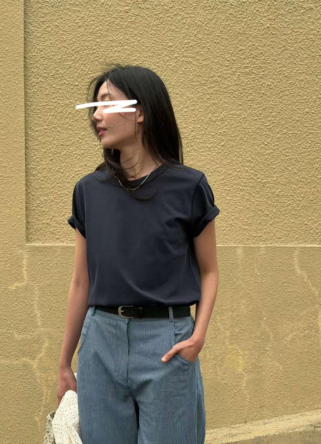 B54.瘦瘦歐膩日常粉彩TEE