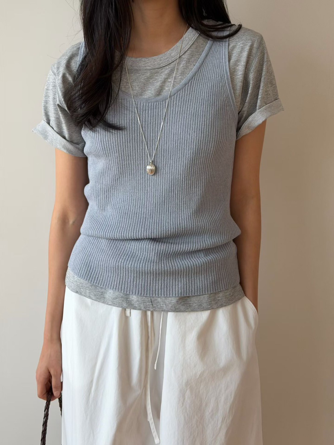 B54.瘦瘦歐膩日常粉彩TEE