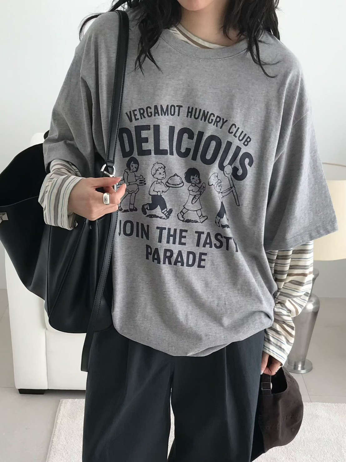 B87.小V家童趣插畫TEE