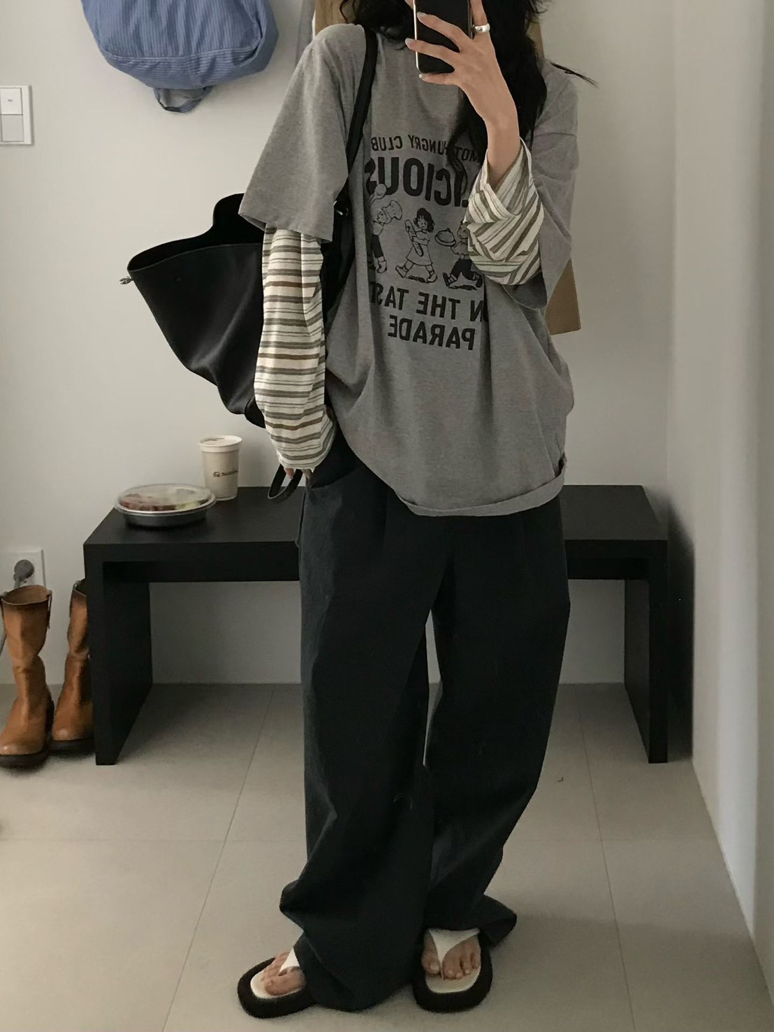 B87.小V家童趣插畫TEE