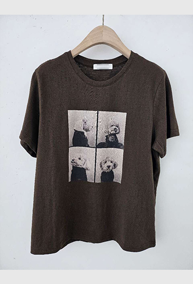 B87.星星家可愛狗狗TEE