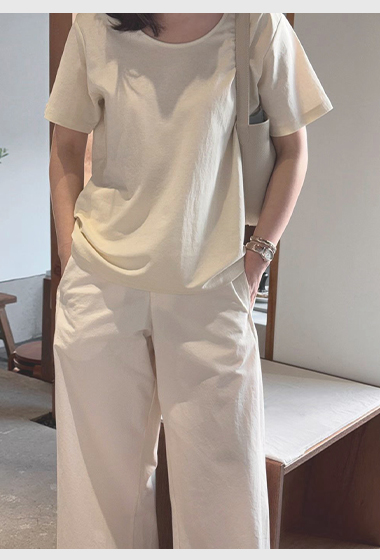 A15.鴛鴦奶茶圓領TEE