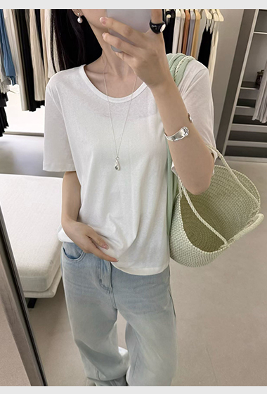 B10.零失誤百搭素色TEE