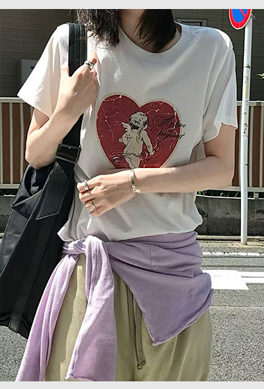 B103.小V家愛心邱比特TEE