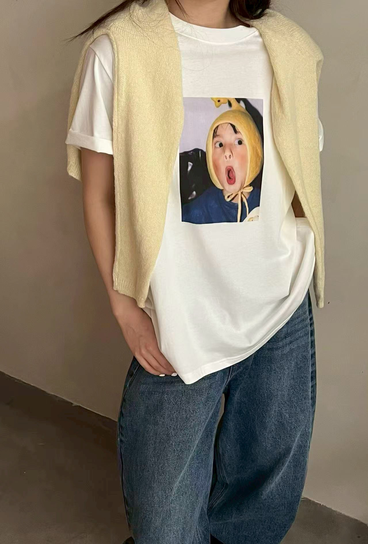 趣味大頭寶寶TEE