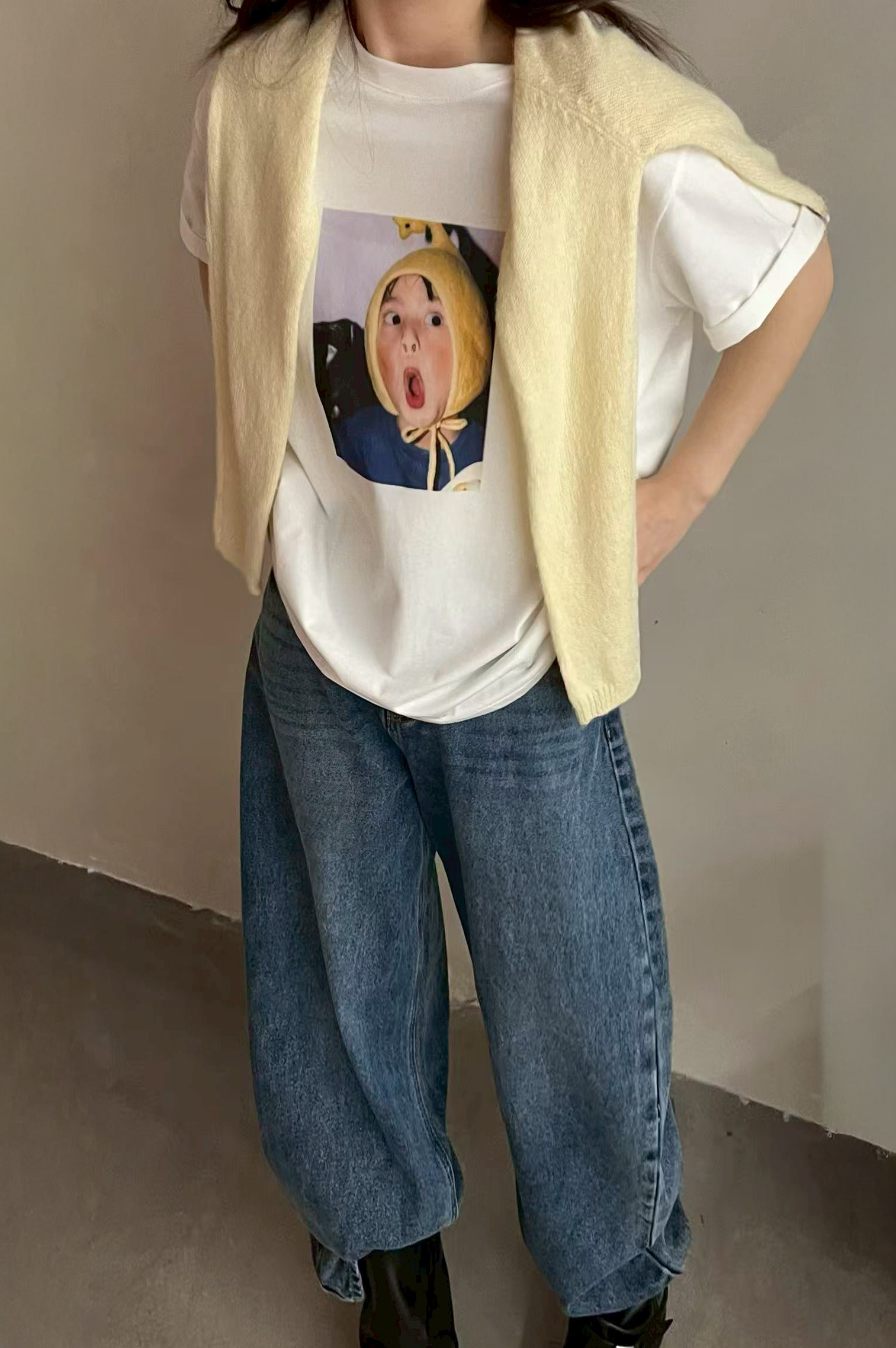 趣味大頭寶寶TEE