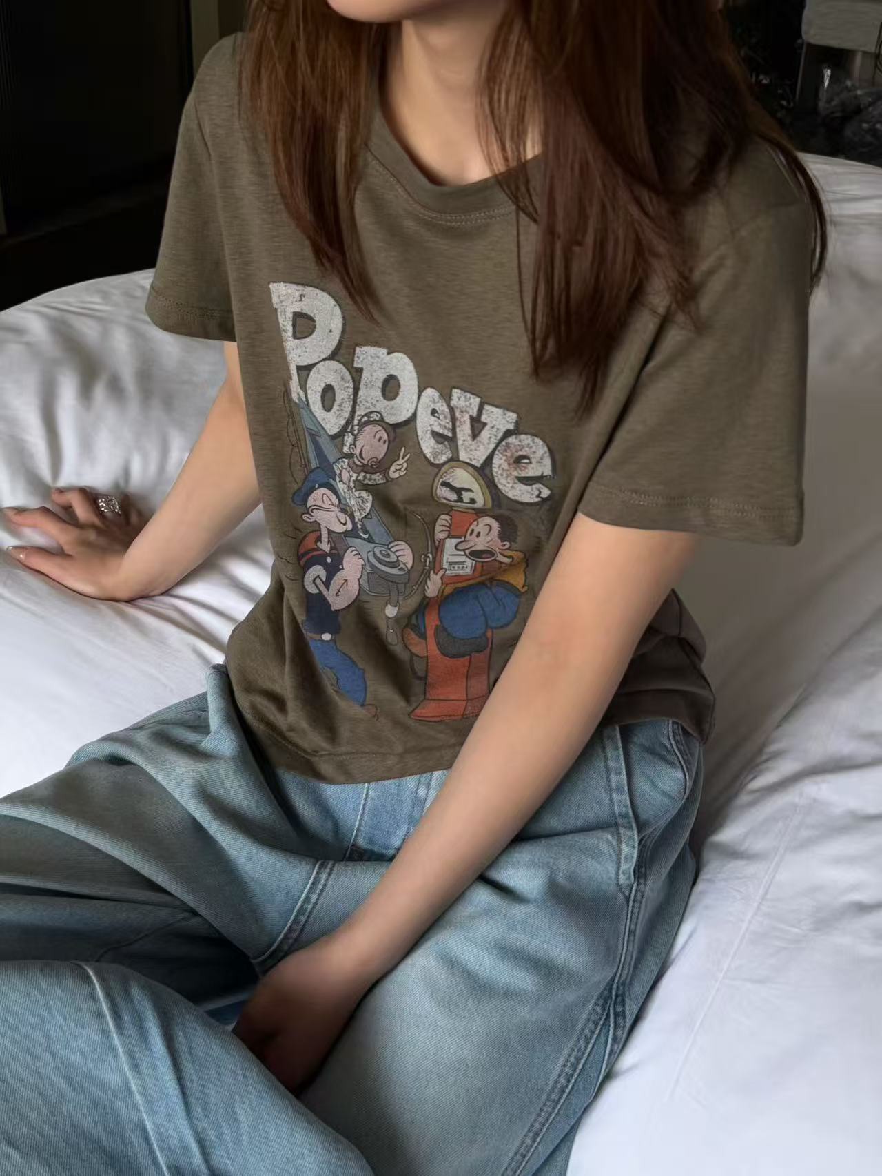 B104.懷舊風格卡通TEE