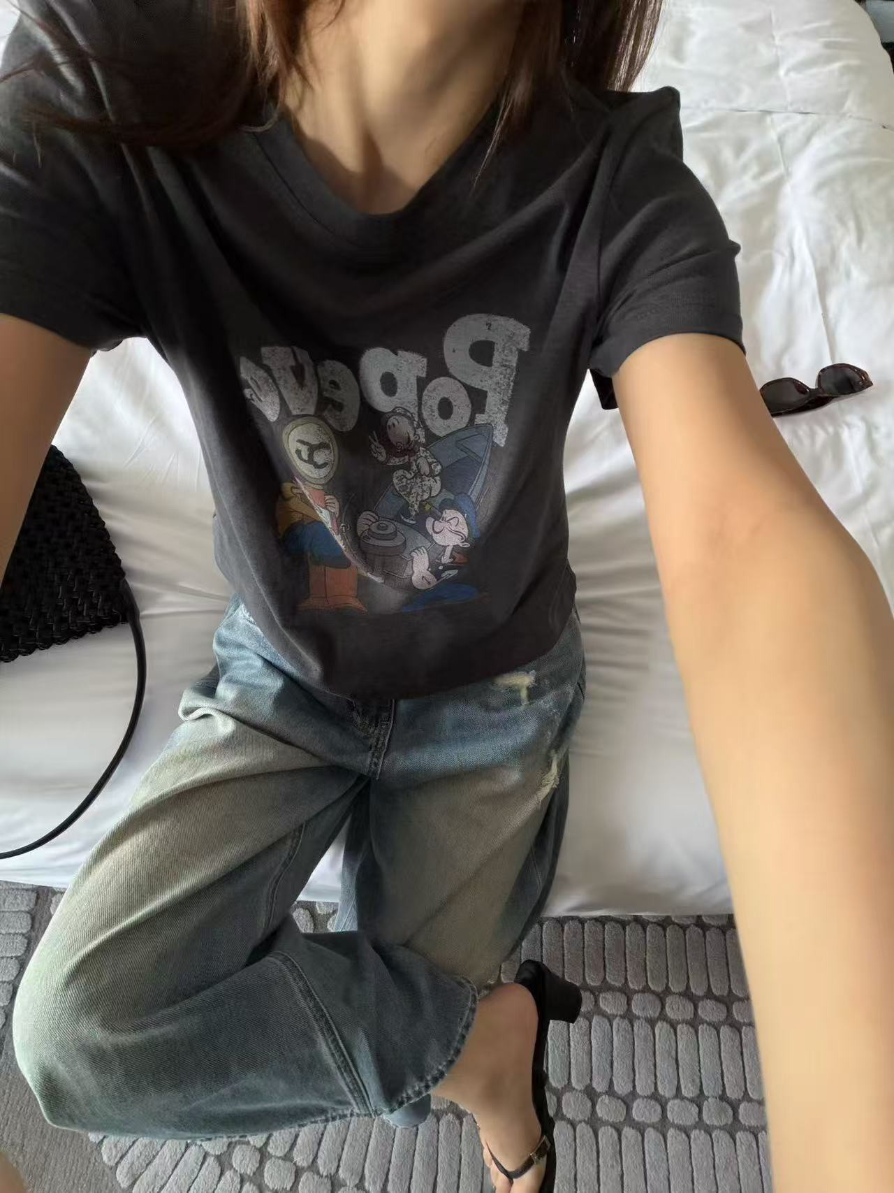 B104.懷舊風格卡通TEE