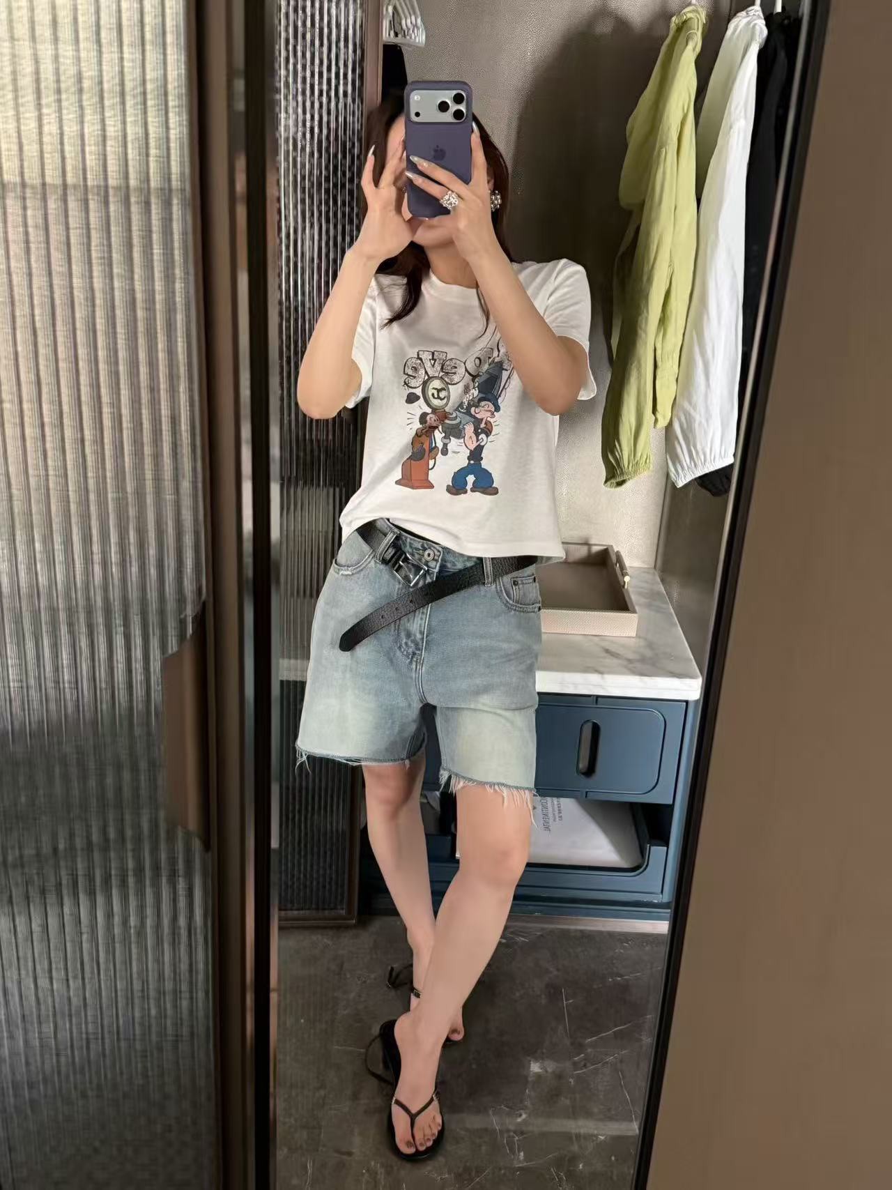 B104.懷舊風格卡通TEE