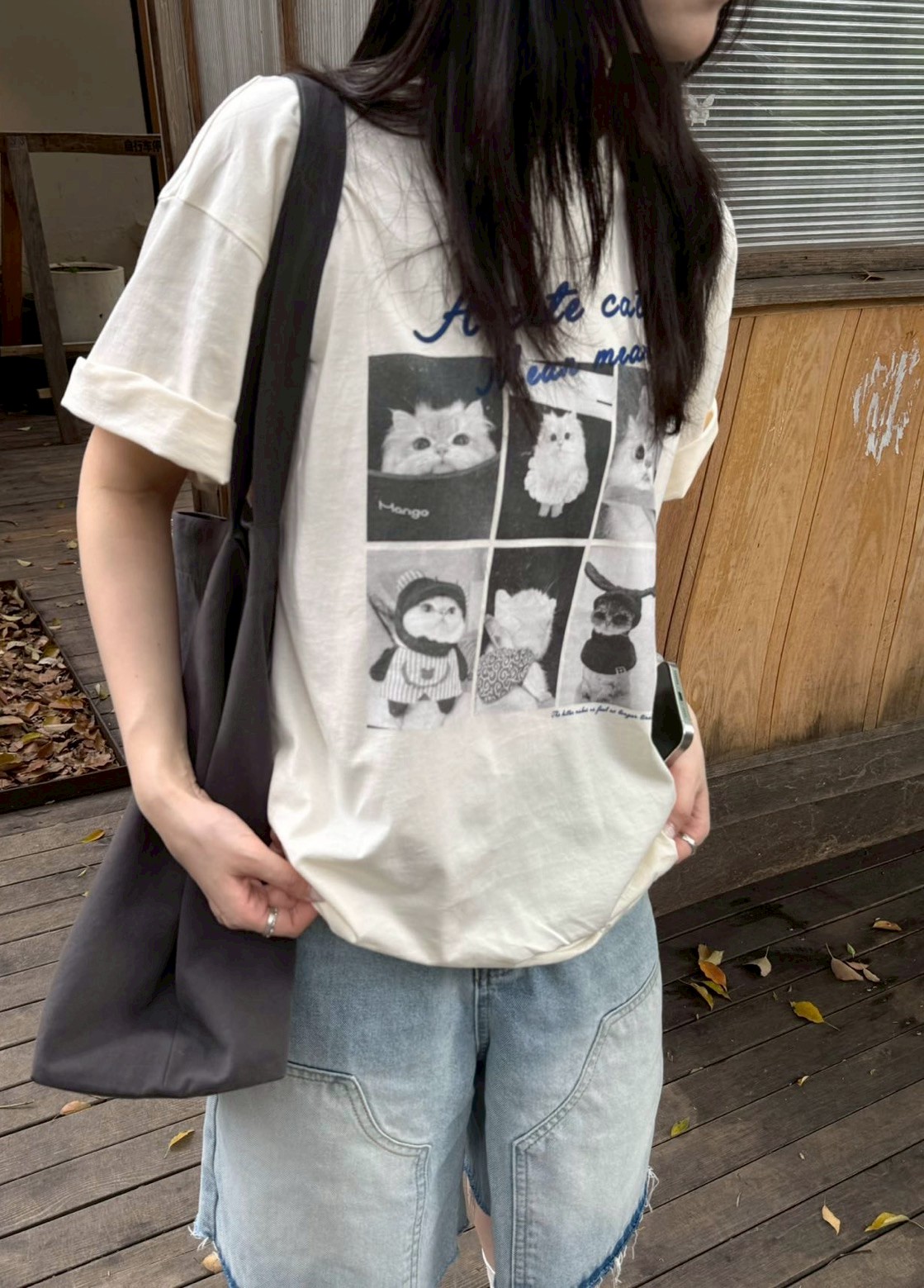 B33.可愛貓貓寫真TEE