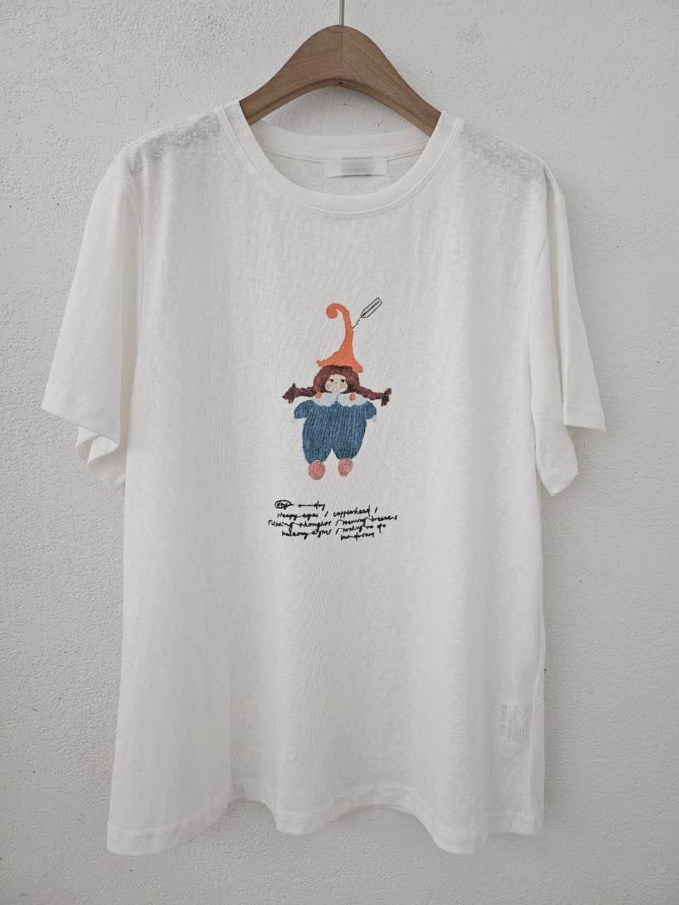 星星家可愛小丑女孩TEE