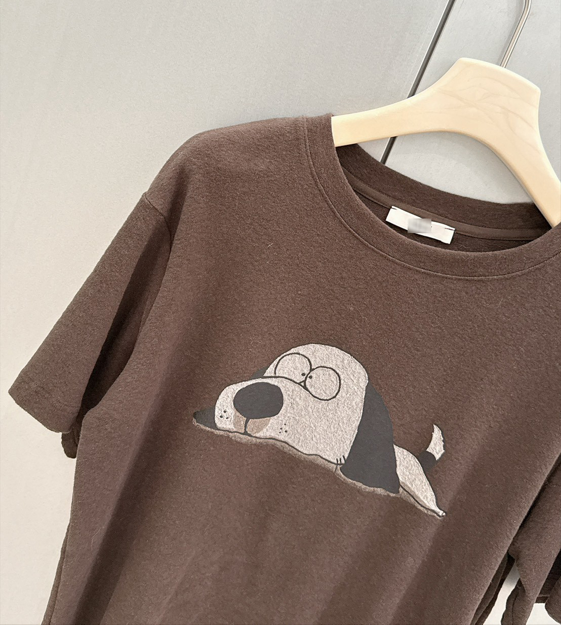 A10.慵懶大頭狗狗TEE