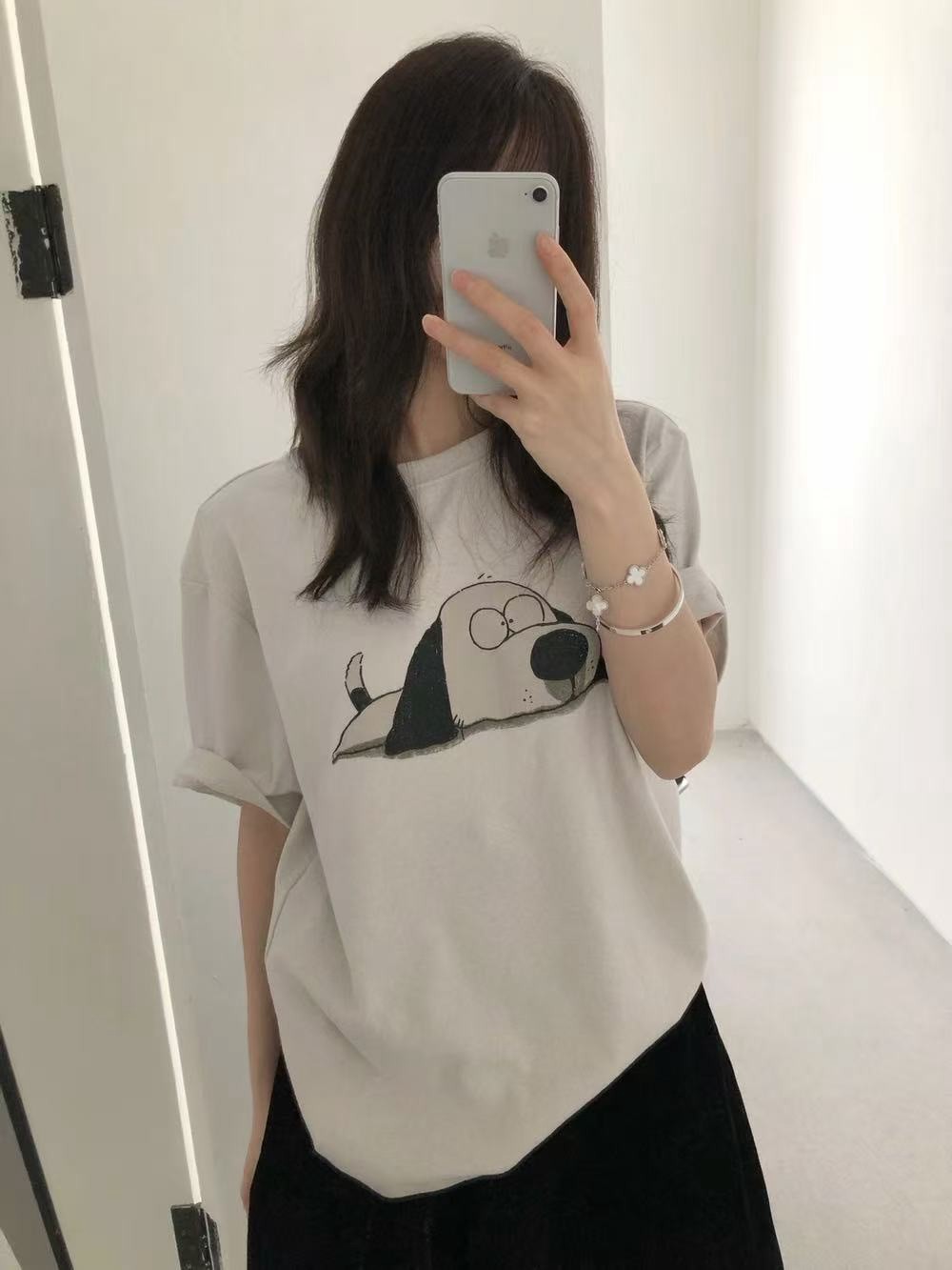 A10.慵懶大頭狗狗TEE