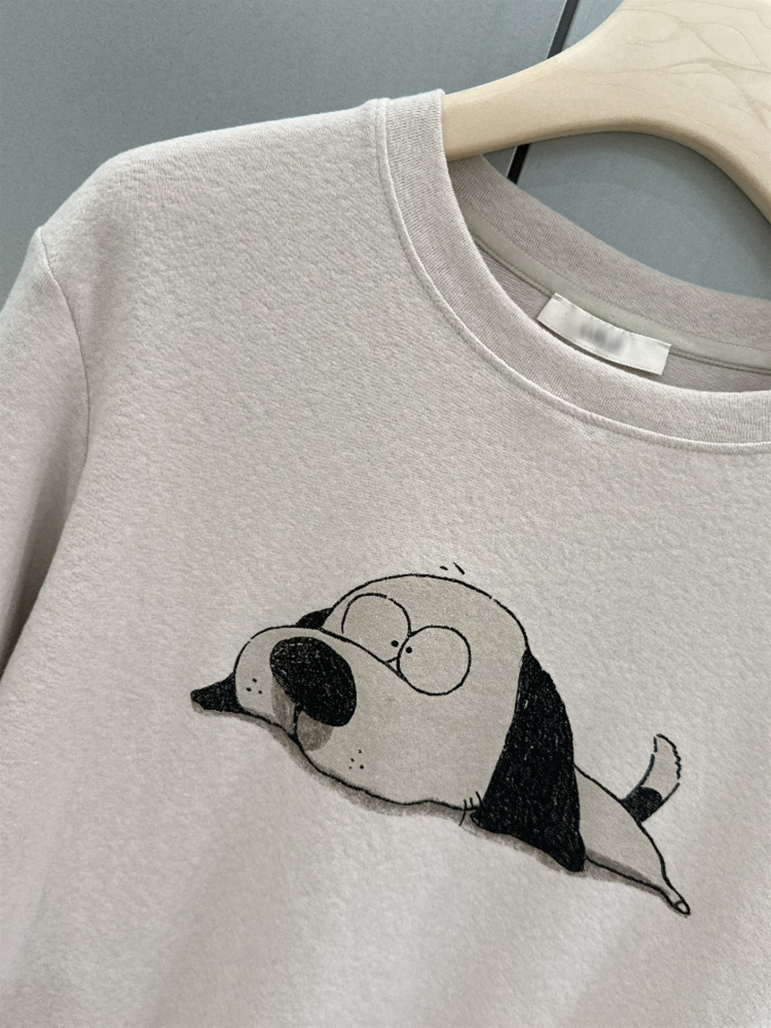 A10.慵懶大頭狗狗TEE