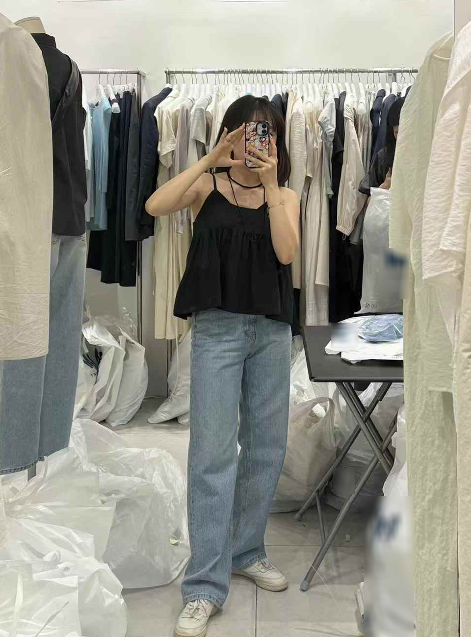 A77.質感家渡假感細肩背心