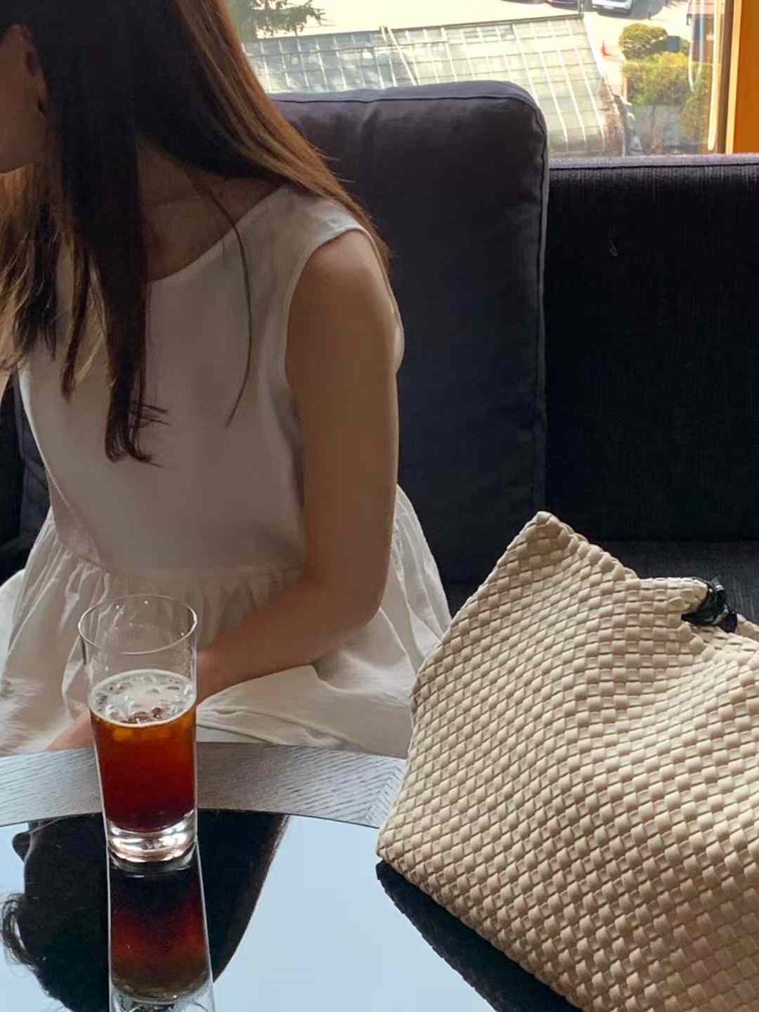 清爽家甜美抽皺蛋糕背心