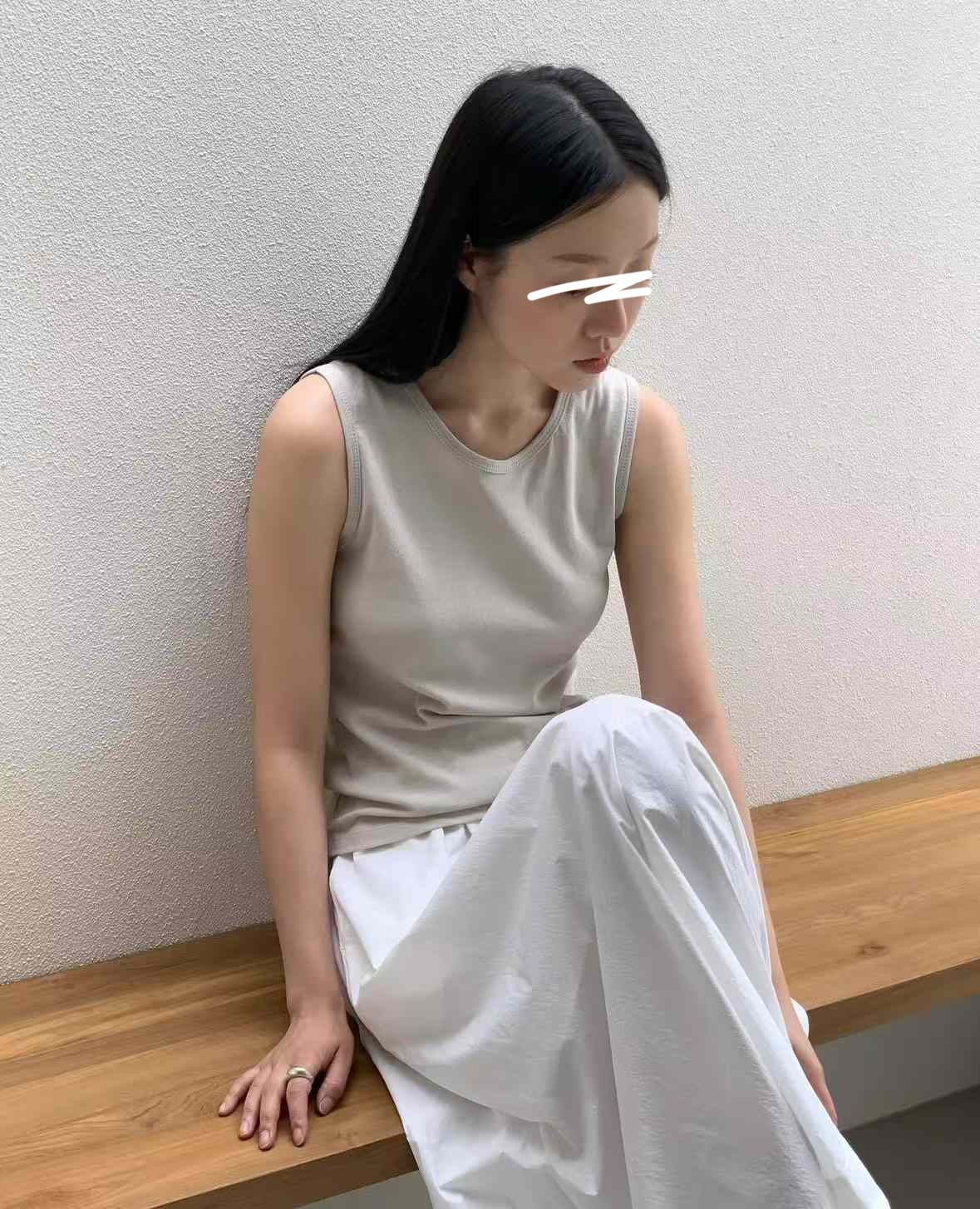 A106.日常素面百搭背心