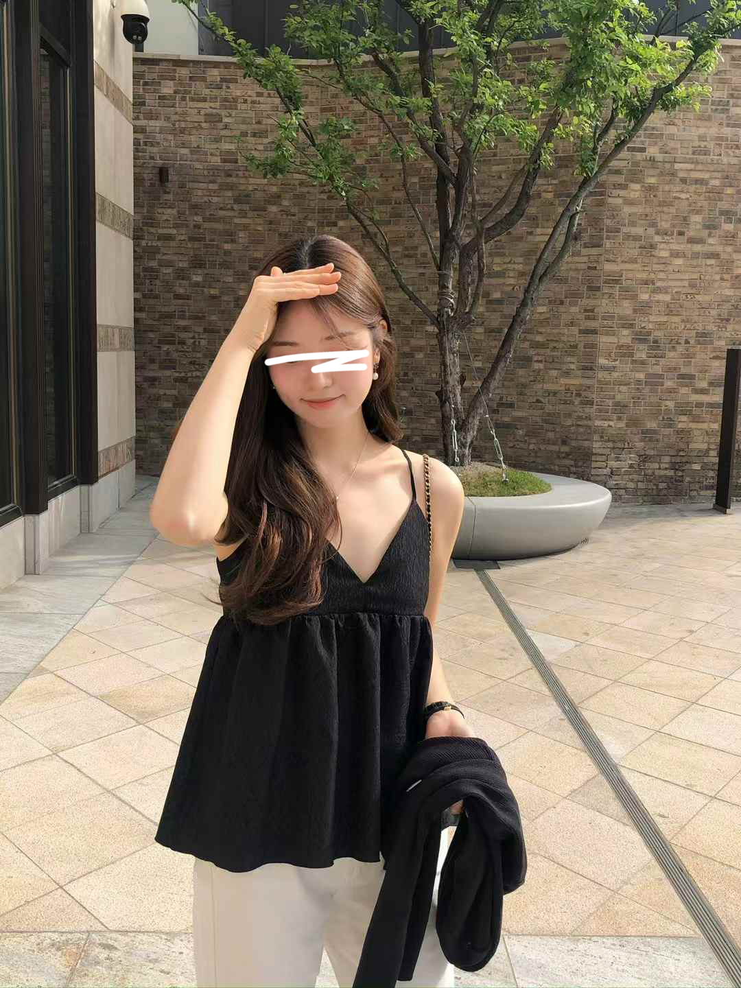 A63.顏值家可愛細肩帶背心