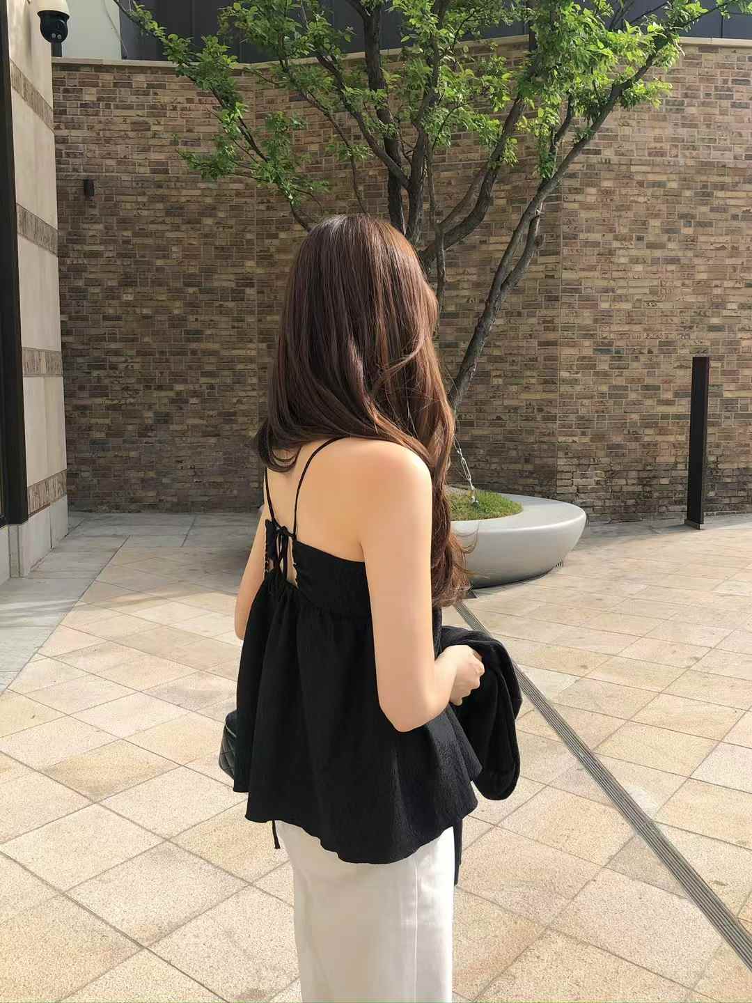 A63.顏值家可愛細肩帶背心