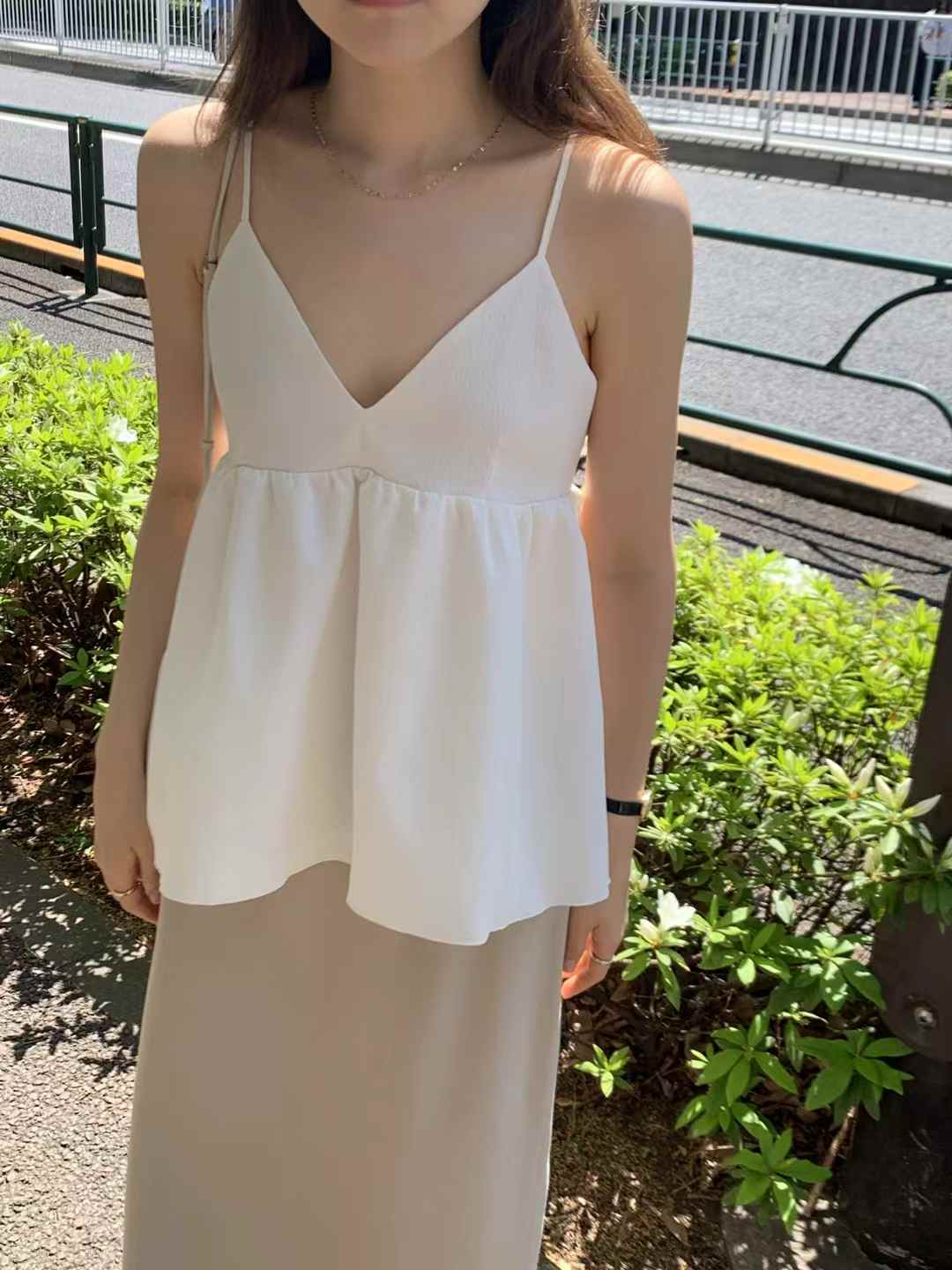 A63.顏值家可愛細肩帶背心