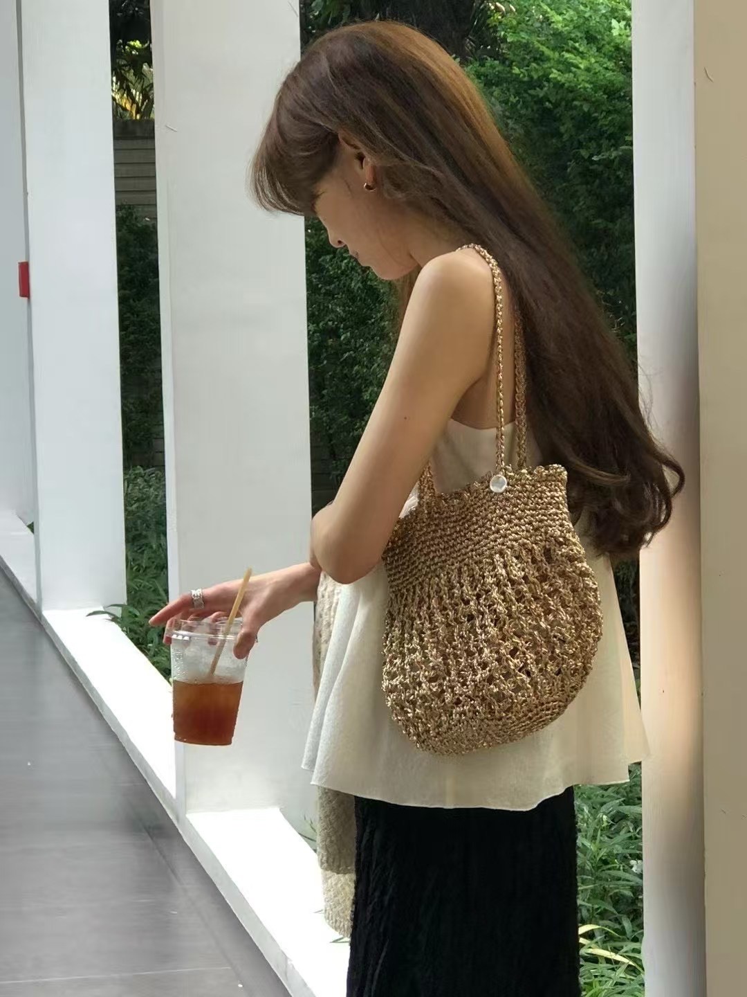 A63.顏值家可愛細肩帶背心