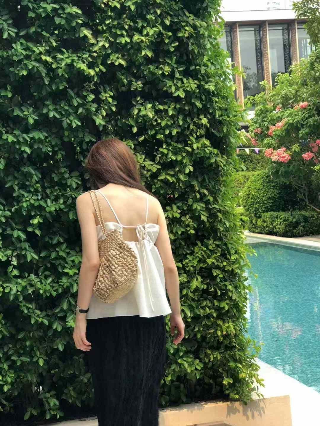 A63.顏值家可愛細肩帶背心