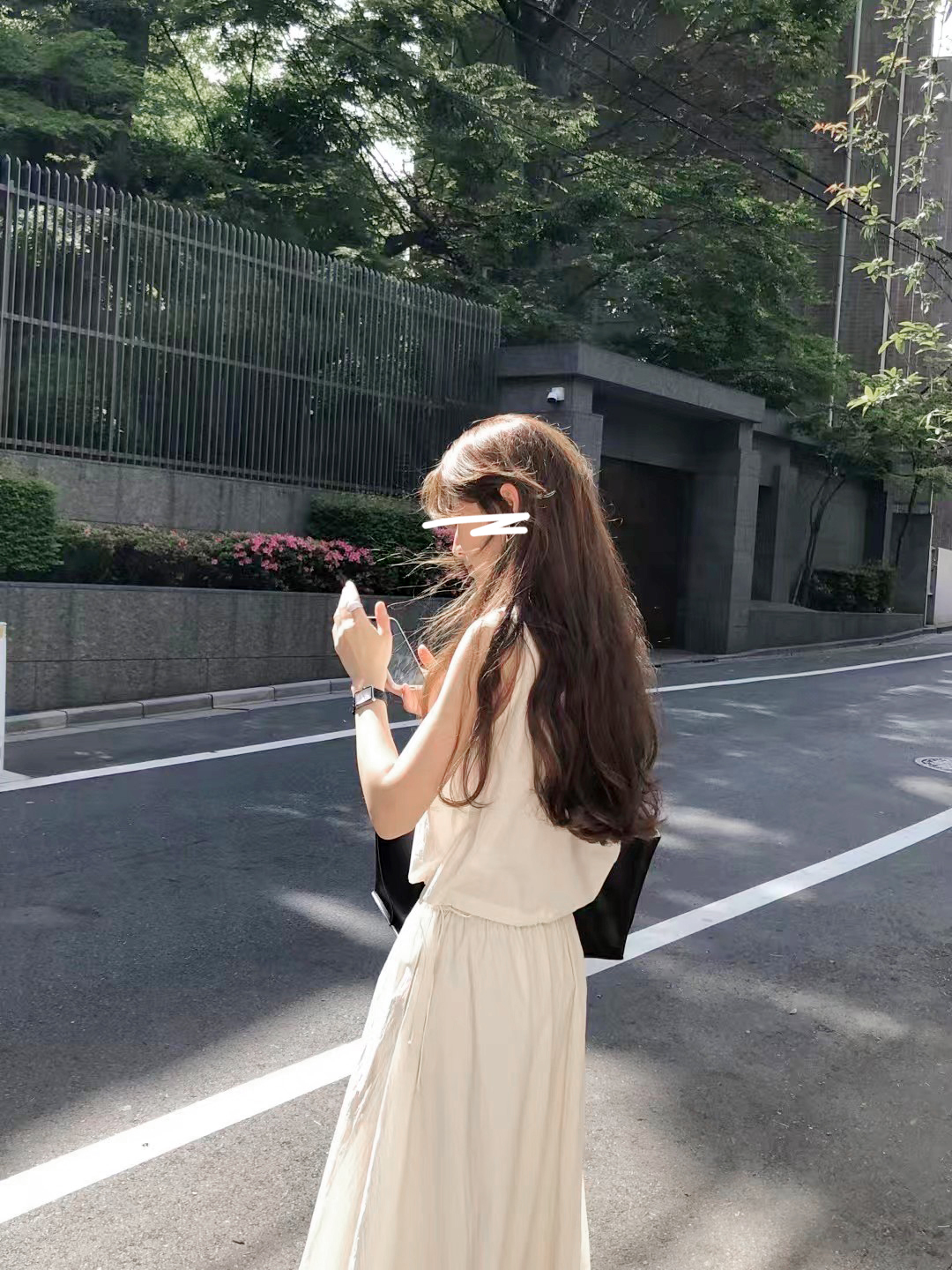 A04.顏值家圓領下抽繩小背心