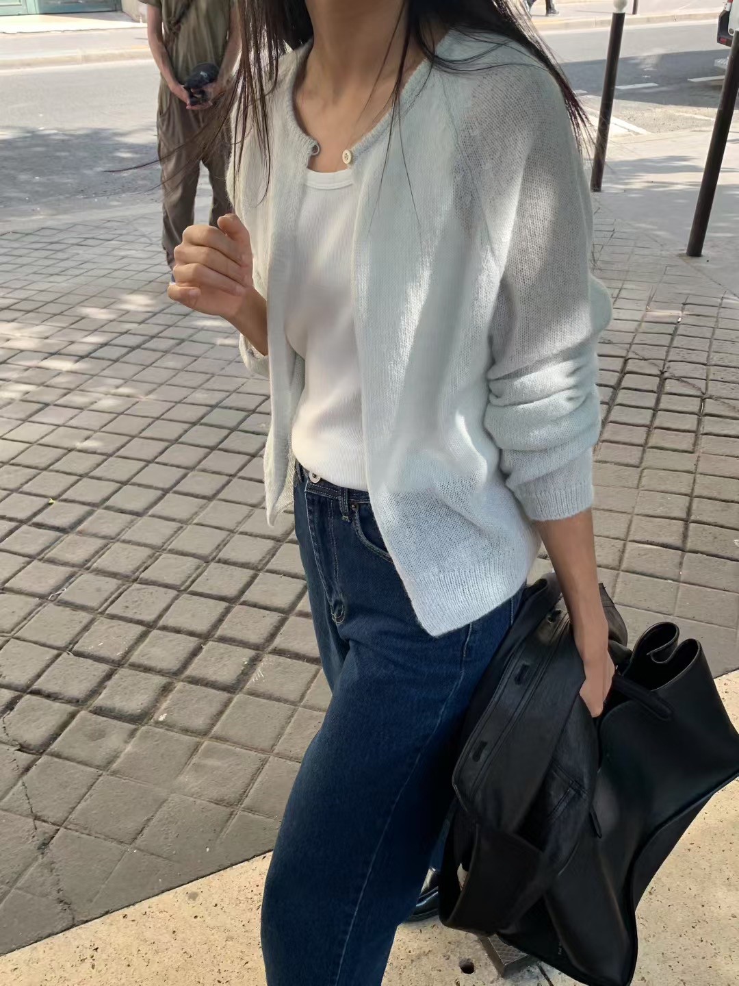 清爽家大地色系彈性背心
