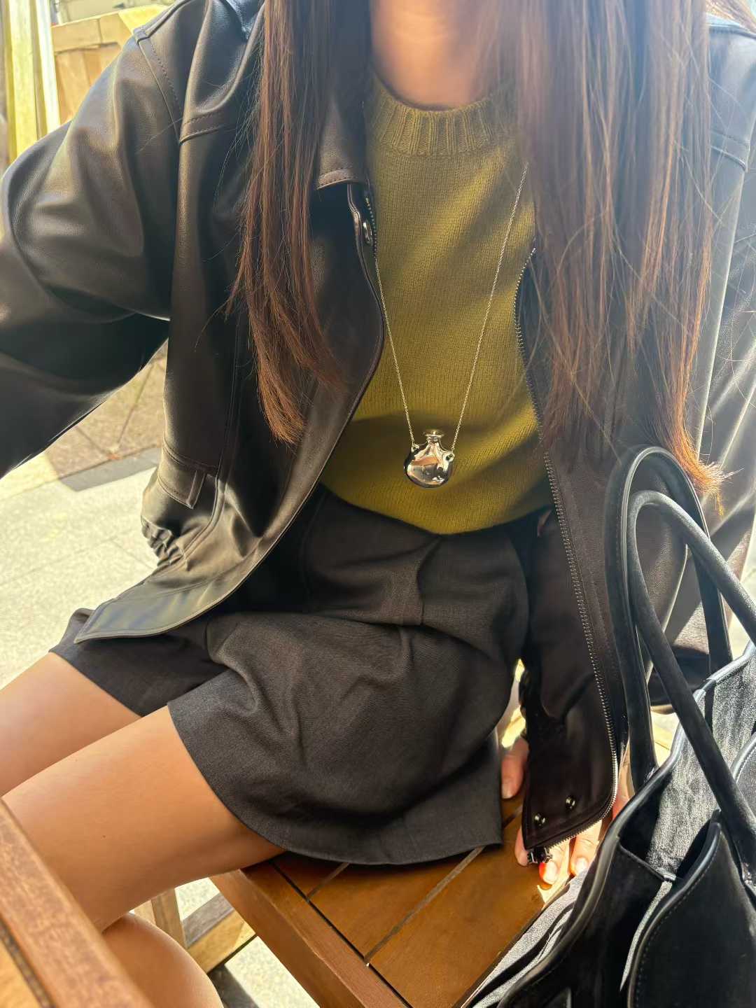 B39.清爽家多彩短袖坑條滾邊毛衣