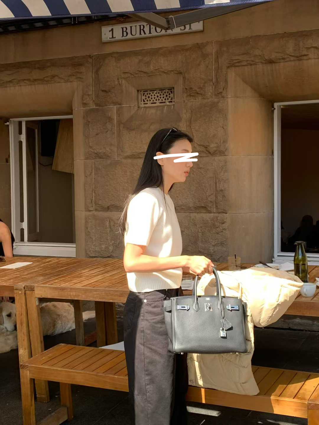 B39.清爽家多彩短袖坑條滾邊毛衣