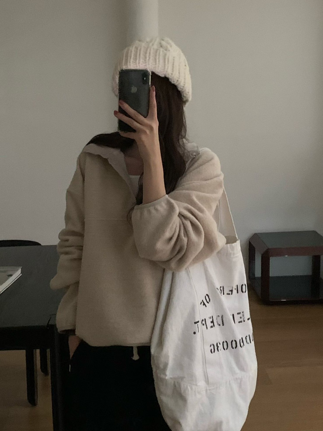 A16.小V家BOY羊毛混紡立領上衣